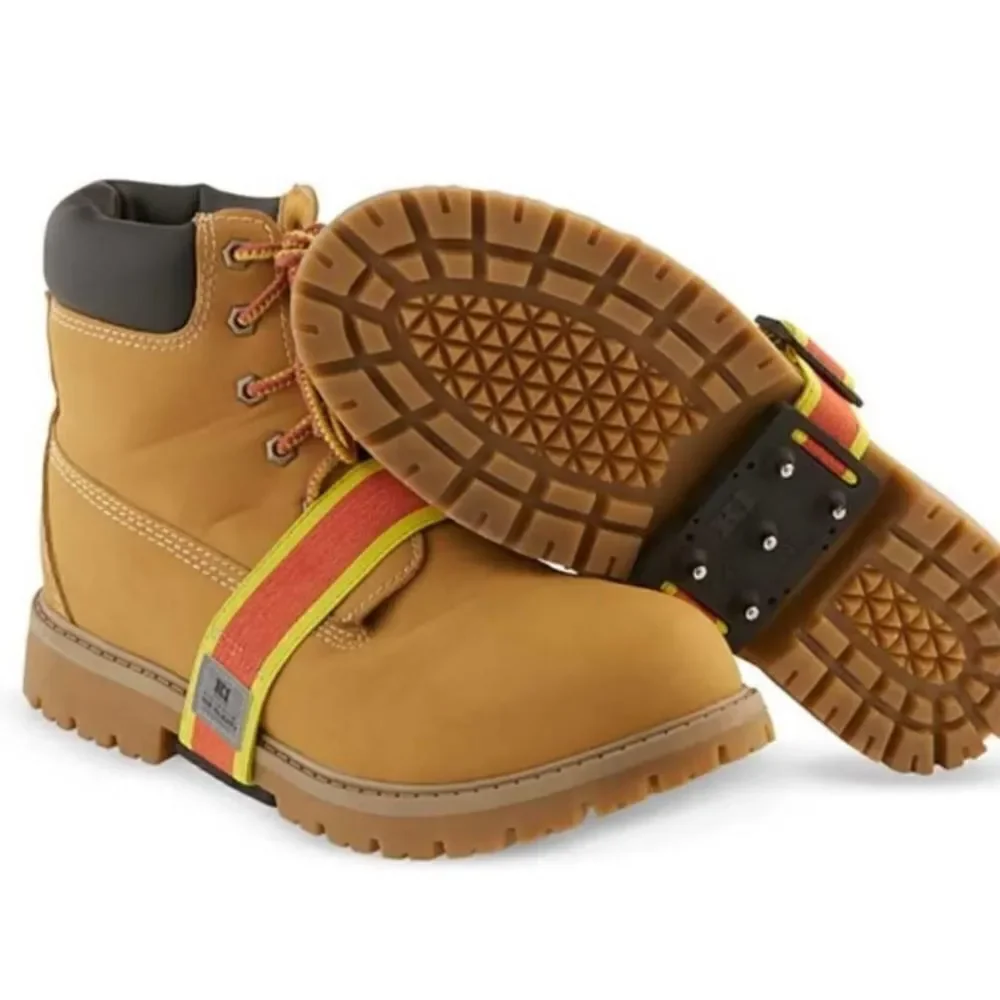 K1 Mid-Sole Ice Cleats Easily Rotate Traction Cleats Indoor/Outdoor Transition